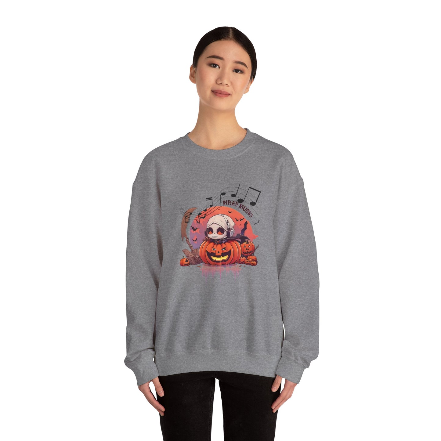 Mummy Wrap music Sweatshirt/Halloween