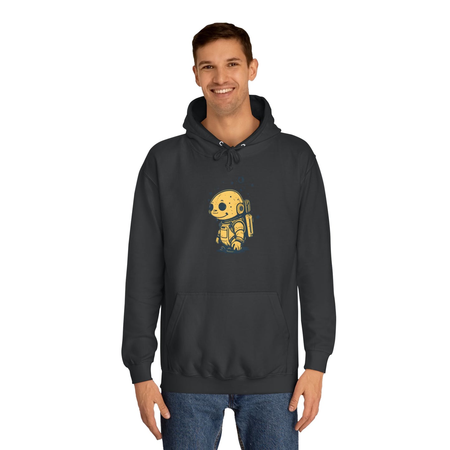 Astro-Turtle Adventure Unisex College Hoodie