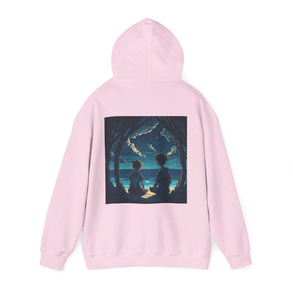 Tranquil graphic Unisex Heavy Blend Hooded Sweatshirt