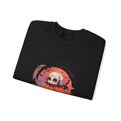 Mummy Wrap music Sweatshirt/Halloween