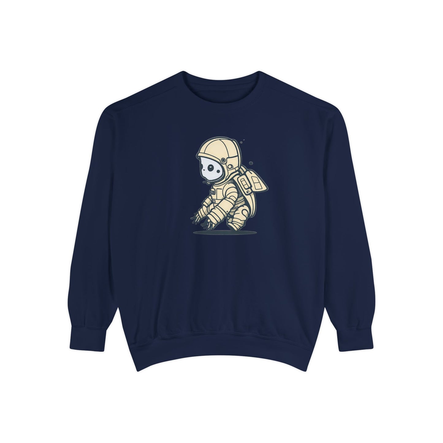 Galactic Guardian Turtle Unisex Garment-Dyed Sweatshirt