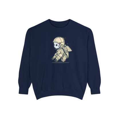 Galactic Guardian Turtle Unisex Garment-Dyed Sweatshirt
