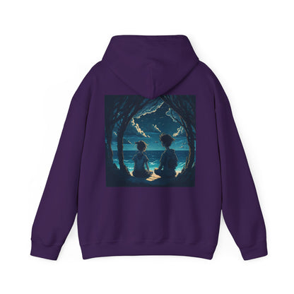 Tranquil graphic Unisex Heavy Blend Hooded Sweatshirt