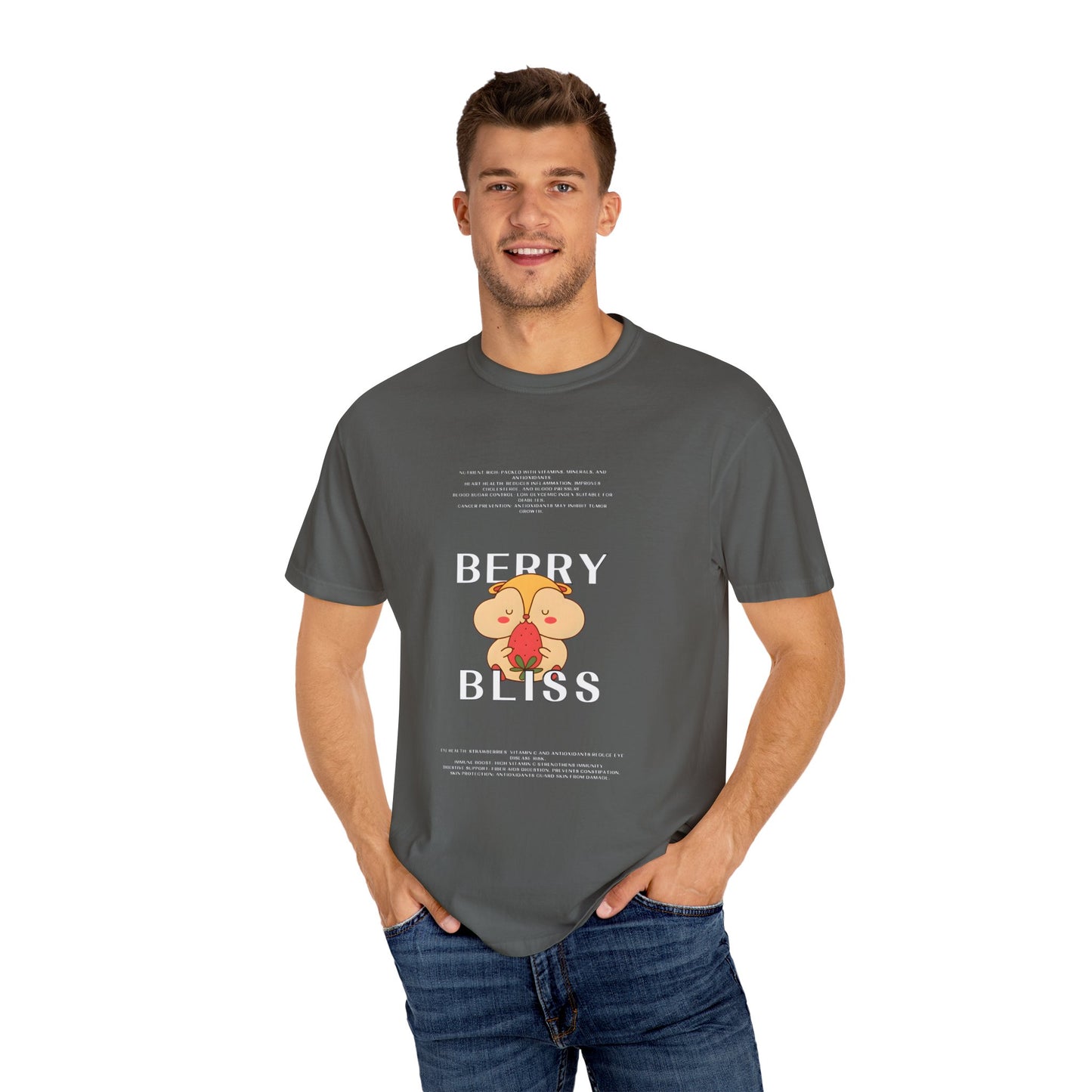 Berry Bliss graphic Unisex Garment-Dyed T-shirt