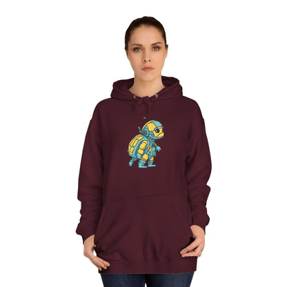 Cosmic Voyager Turtle Unisex College Hoodie