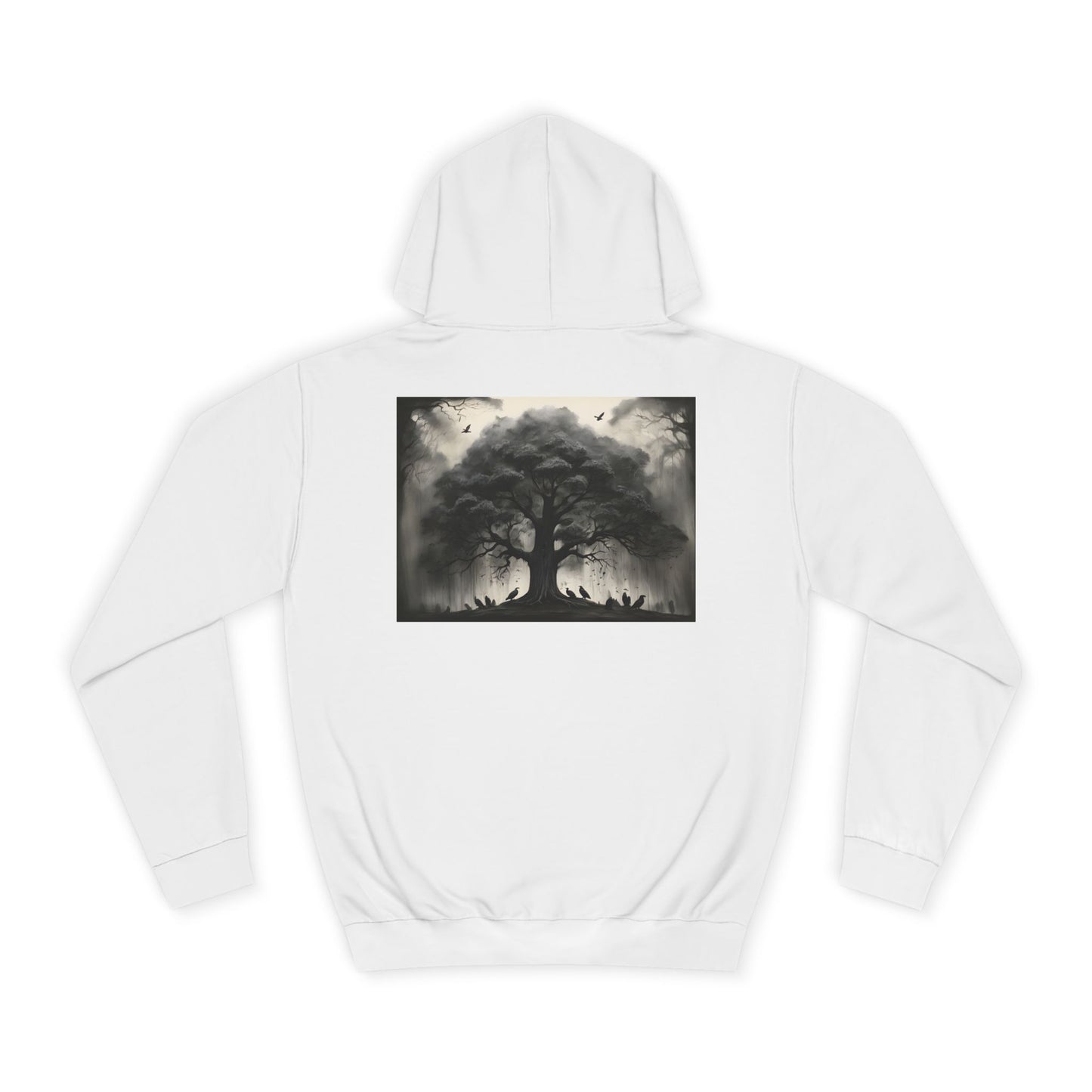 Echoes of the Abyss Graphic Unisex College Hoodie
