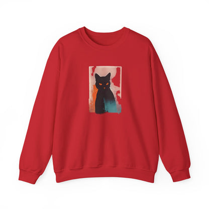 Grace in Purr Unisex Heavy Blend™ Crewneck Graphic Sweatshirt