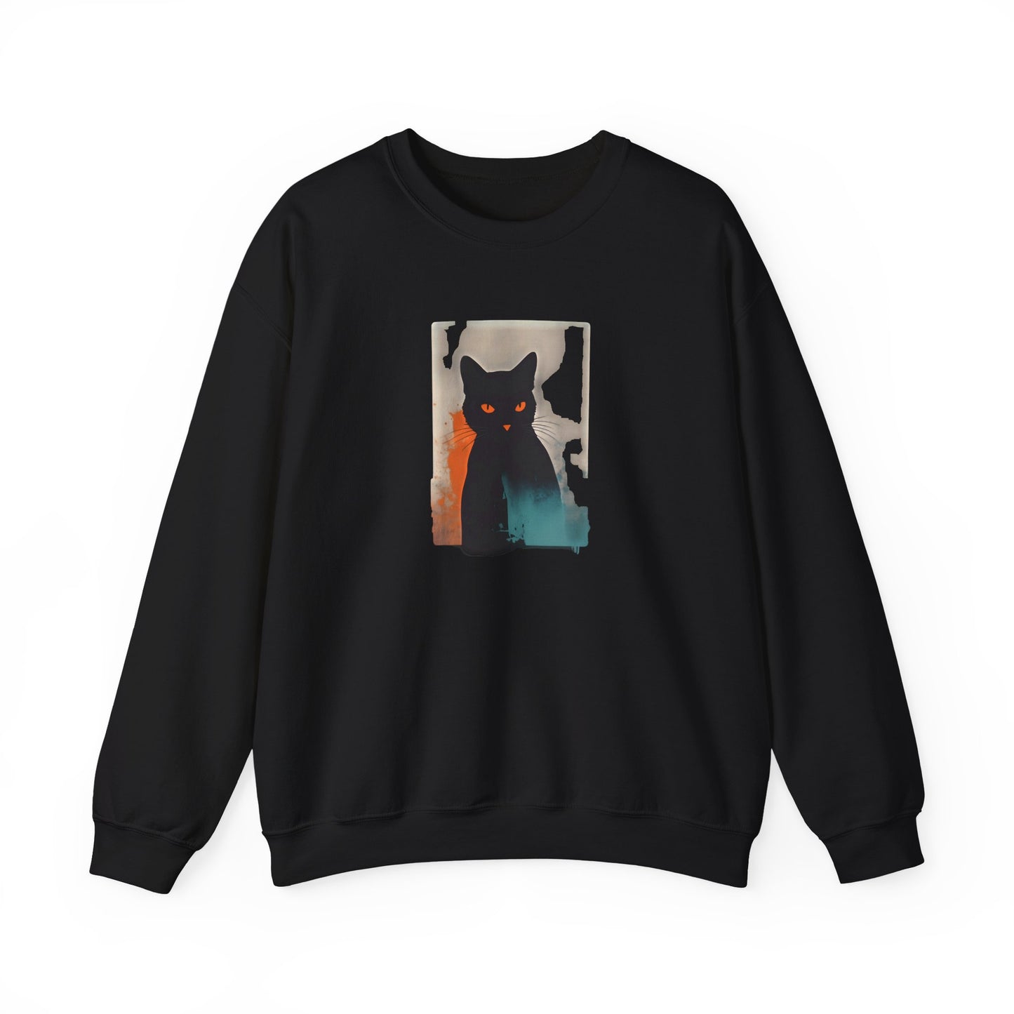 Grace in Purr Unisex Heavy Blend™ Crewneck Graphic Sweatshirt