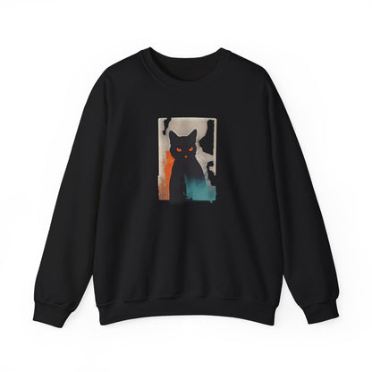Grace in Purr Unisex Heavy Blend™ Crewneck Graphic Sweatshirt