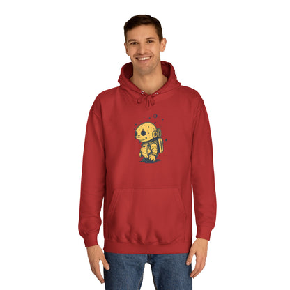 Astro-Turtle Adventure Unisex College Hoodie