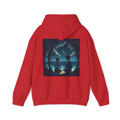 Tranquil graphic Unisex Heavy Blend Hooded Sweatshirt