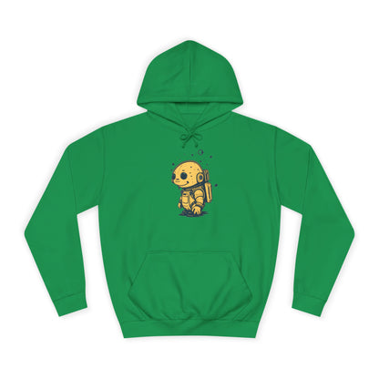 Astro-Turtle Adventure Unisex College Hoodie