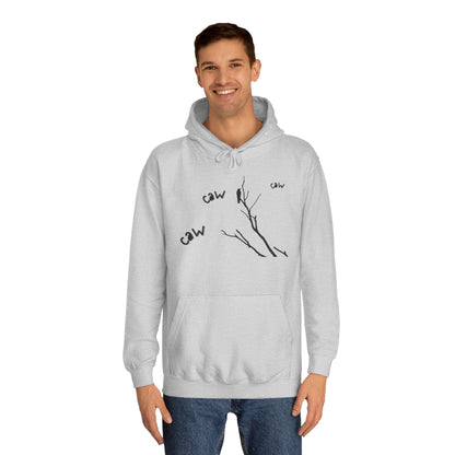 Echoes of the Abyss Graphic Unisex College Hoodie