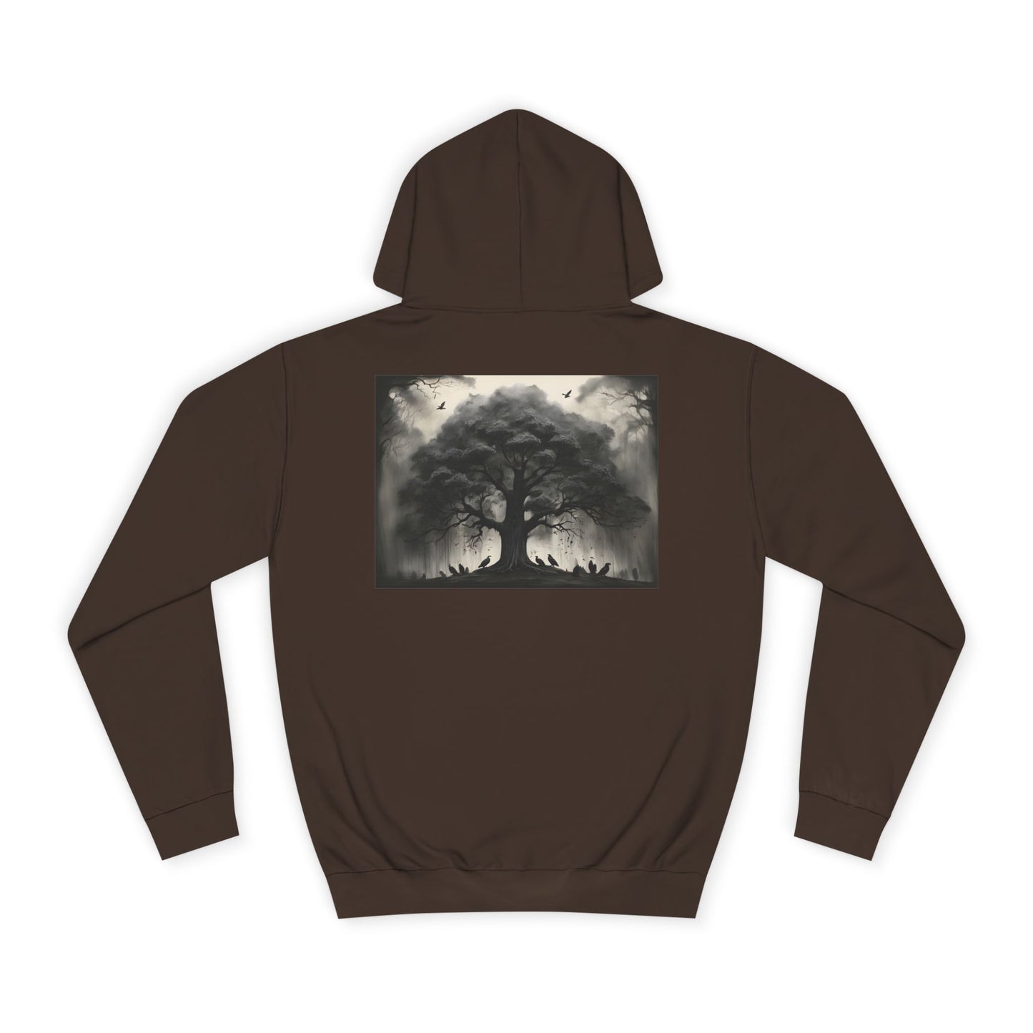Echoes of the Abyss Graphic Unisex College Hoodie