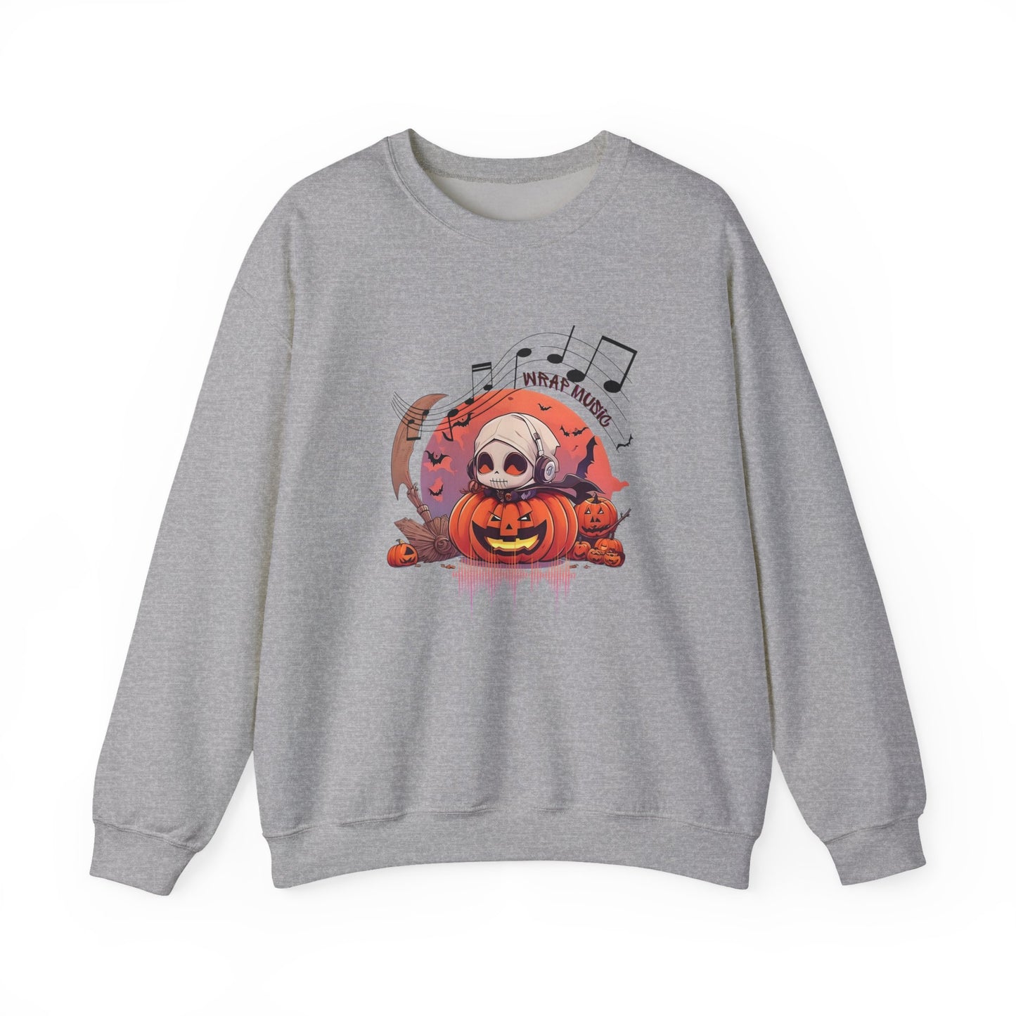 Mummy Wrap music Sweatshirt/Halloween