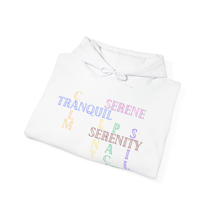 Tranquil graphic Unisex Heavy Blend Hooded Sweatshirt
