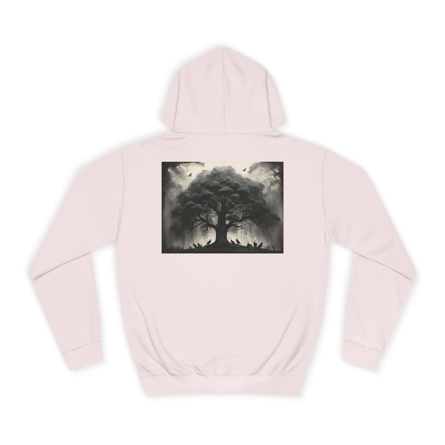 Echoes of the Abyss Graphic Unisex College Hoodie