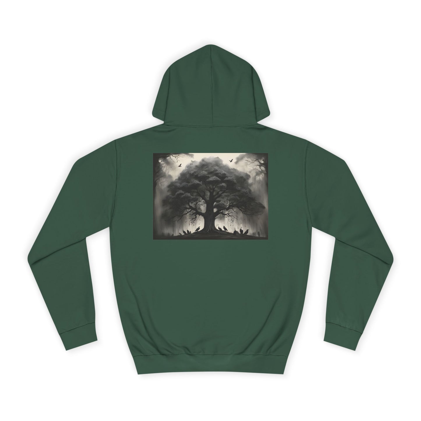 Echoes of the Abyss Graphic Unisex College Hoodie