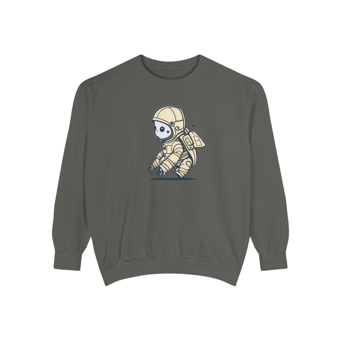 Galactic Guardian Turtle Unisex Garment-Dyed Sweatshirt