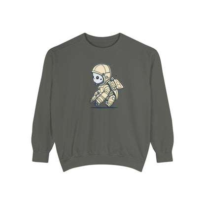 Galactic Guardian Turtle Unisex Garment-Dyed Sweatshirt