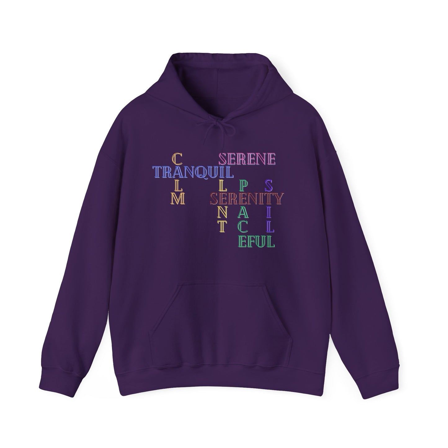 Tranquil graphic Unisex Heavy Blend Hooded Sweatshirt