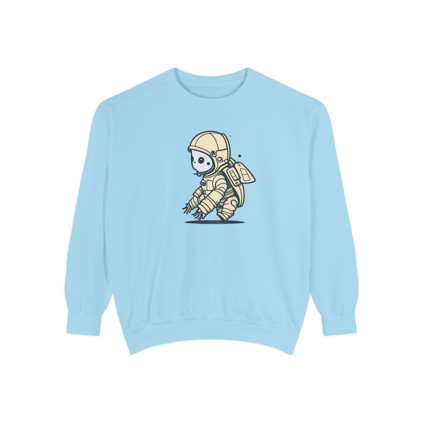 Galactic Guardian Turtle Unisex Garment-Dyed Sweatshirt