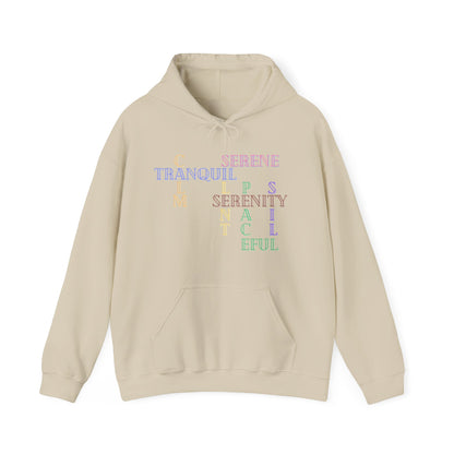 Tranquil graphic Unisex Heavy Blend Hooded Sweatshirt