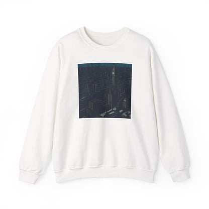 A city Unisex Heavy Blend Crewneck Sweatshirt