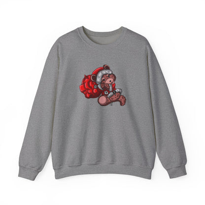 Jolly Paws Santa Bear Unisex Crewneck Christmas Sweatshirt