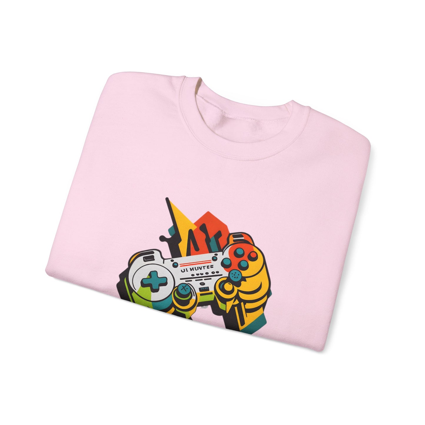 Retro cool Ps5 Controller Unisex Heavy Blend™ Crewneck Sweatshirt/long sleeve