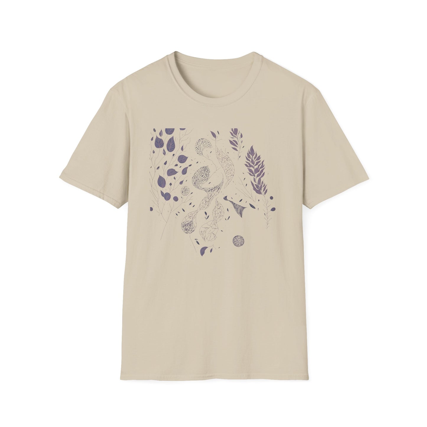 Autumn's Dance Graphic Unisex Softstyle T-Shirt