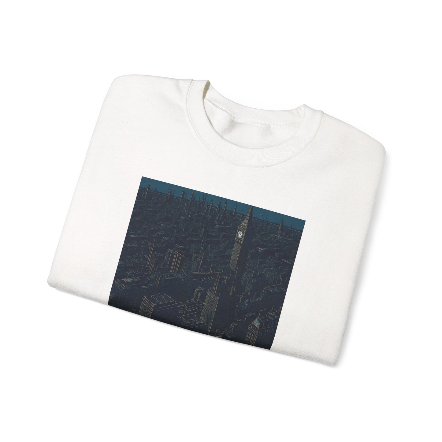 A city Unisex Heavy Blend Crewneck Sweatshirt