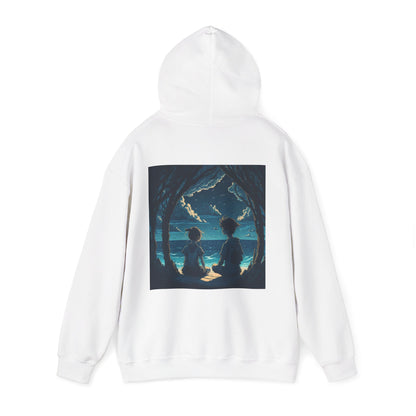 Tranquil graphic Unisex Heavy Blend Hooded Sweatshirt