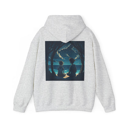 Tranquil graphic Unisex Heavy Blend Hooded Sweatshirt