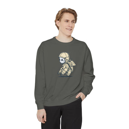 Galactic Guardian Turtle Unisex Garment-Dyed Sweatshirt