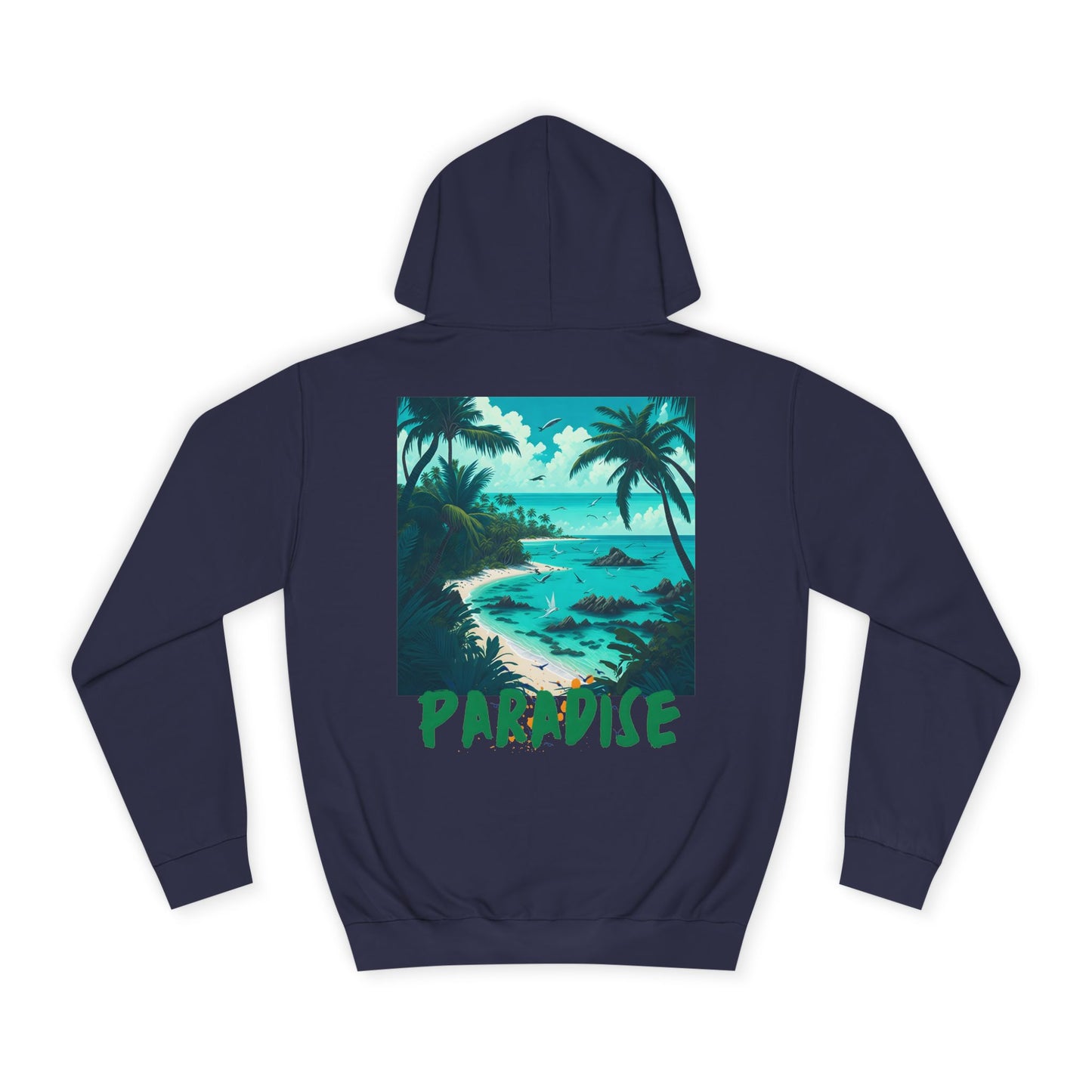 Hell or Paradise Graphic Unisex College Hoodie