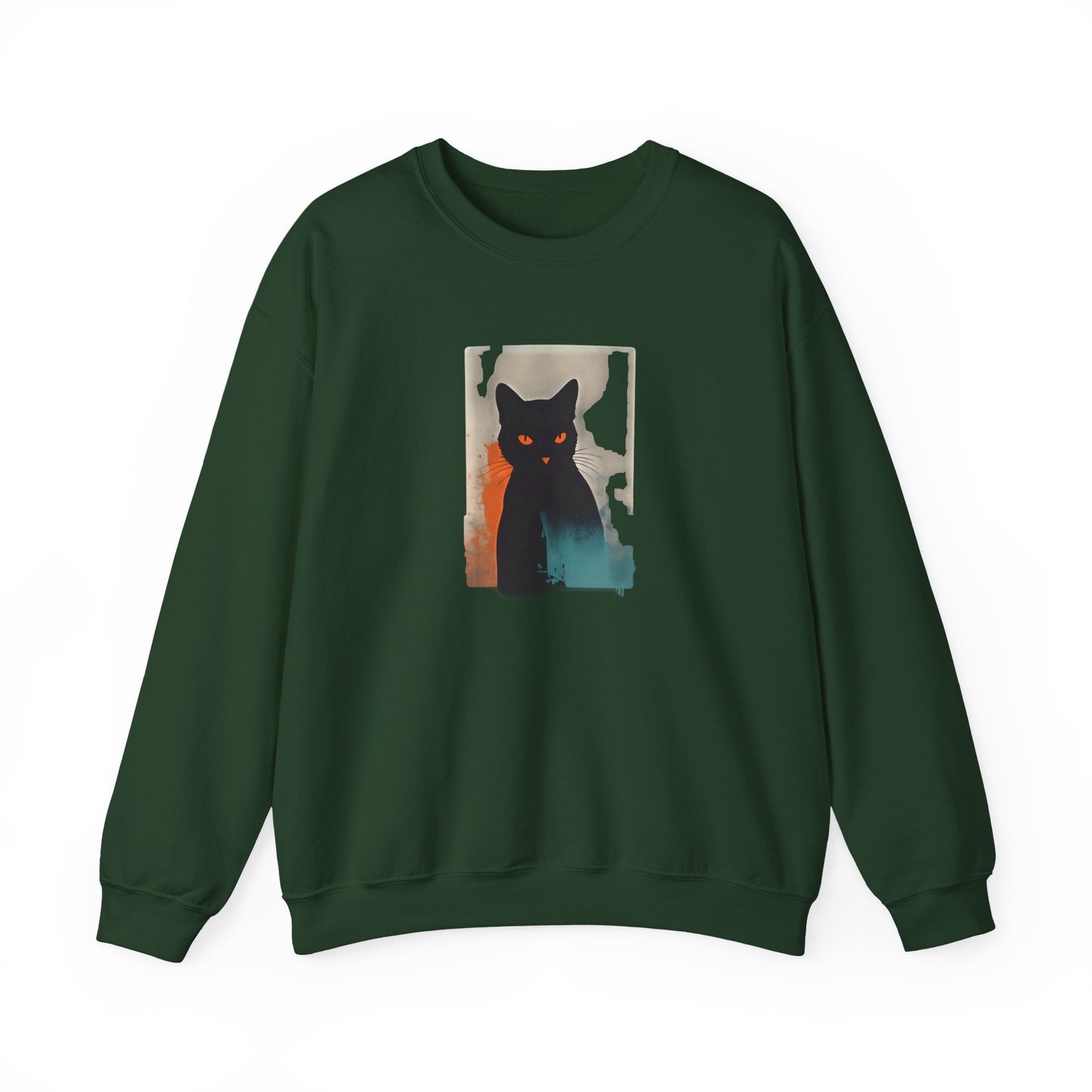 Grace in Purr Unisex Heavy Blend™ Crewneck Graphic Sweatshirt