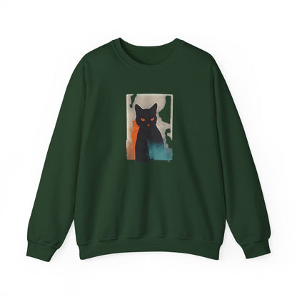 Grace in Purr Unisex Heavy Blend™ Crewneck Graphic Sweatshirt