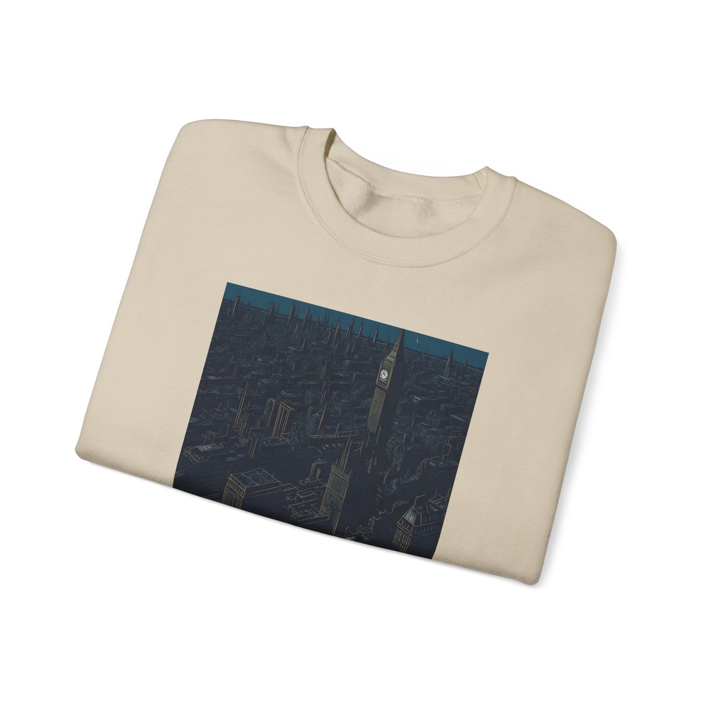 A city Unisex Heavy Blend Crewneck Sweatshirt