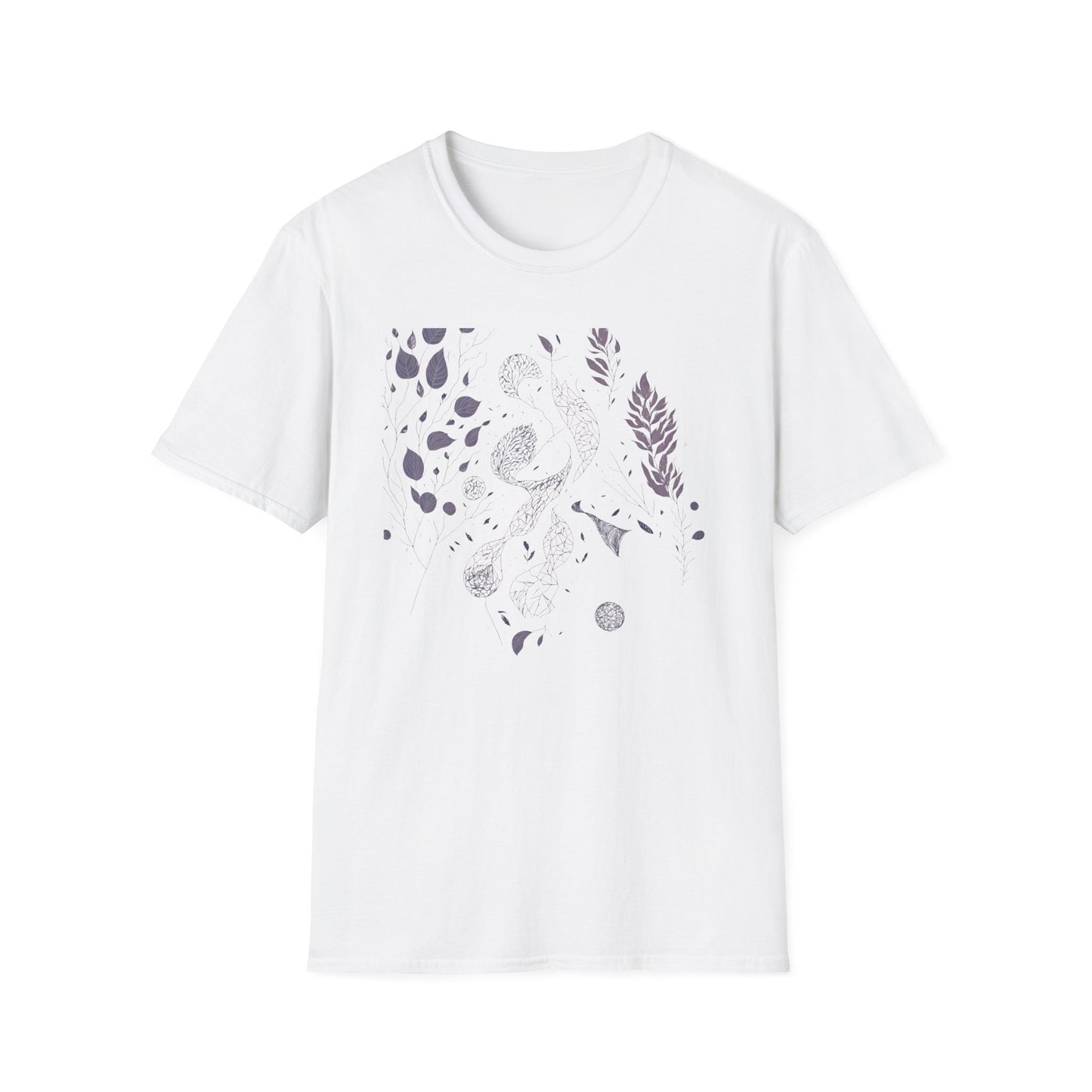 Autumn's Dance Graphic Unisex Softstyle T-Shirt