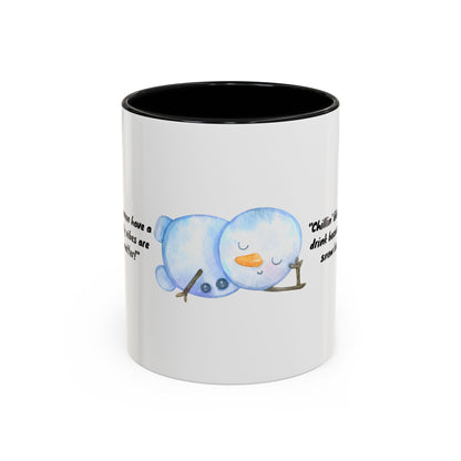 Chillin' like a Snowman Coffee Mug, 11oz Christmas