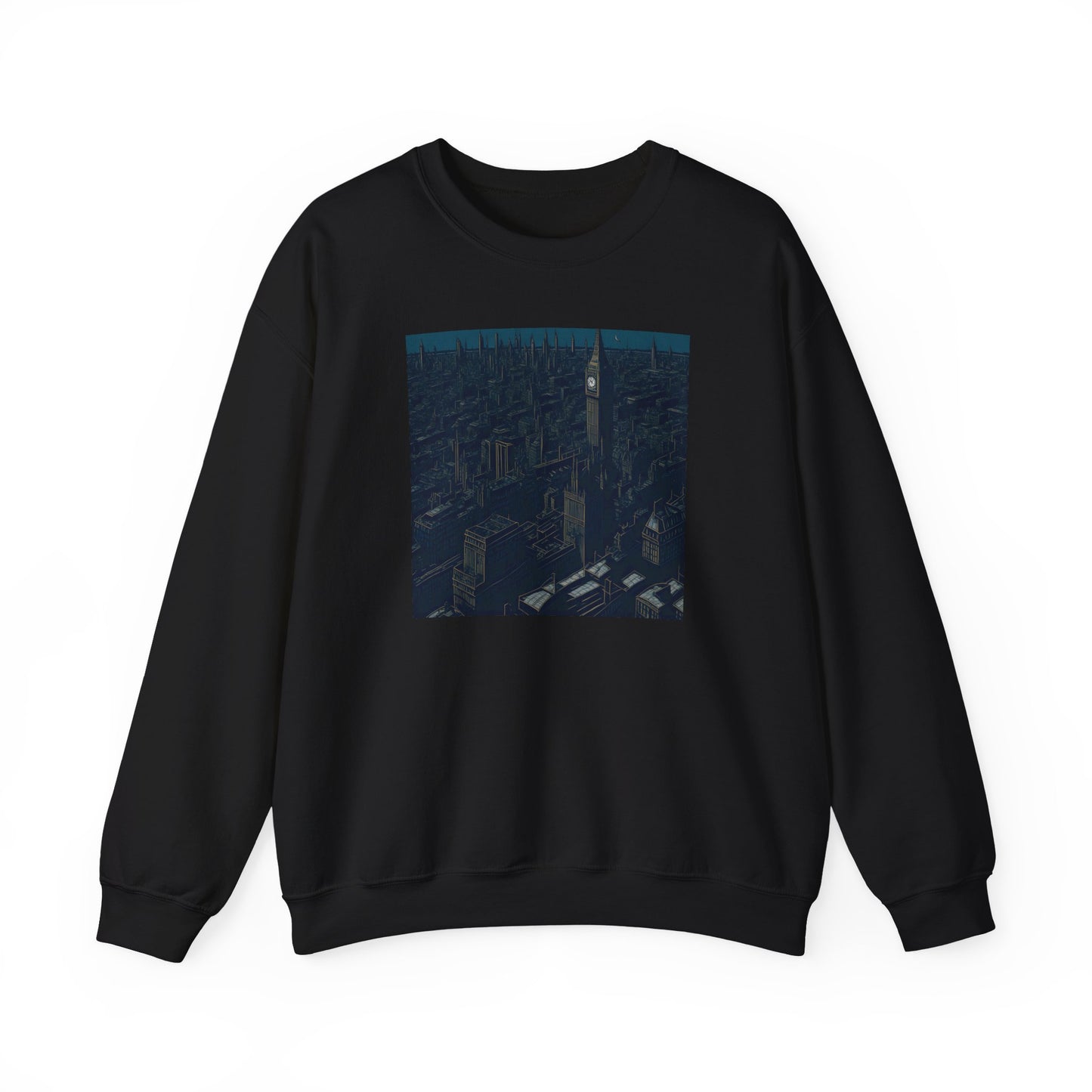 A city Unisex Heavy Blend Crewneck Sweatshirt