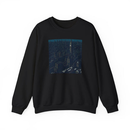 A city Unisex Heavy Blend Crewneck Sweatshirt