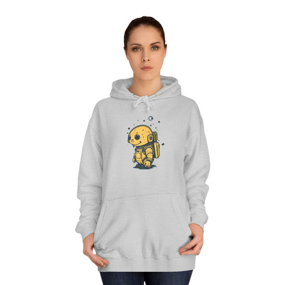 Astro-Turtle Adventure Unisex College Hoodie