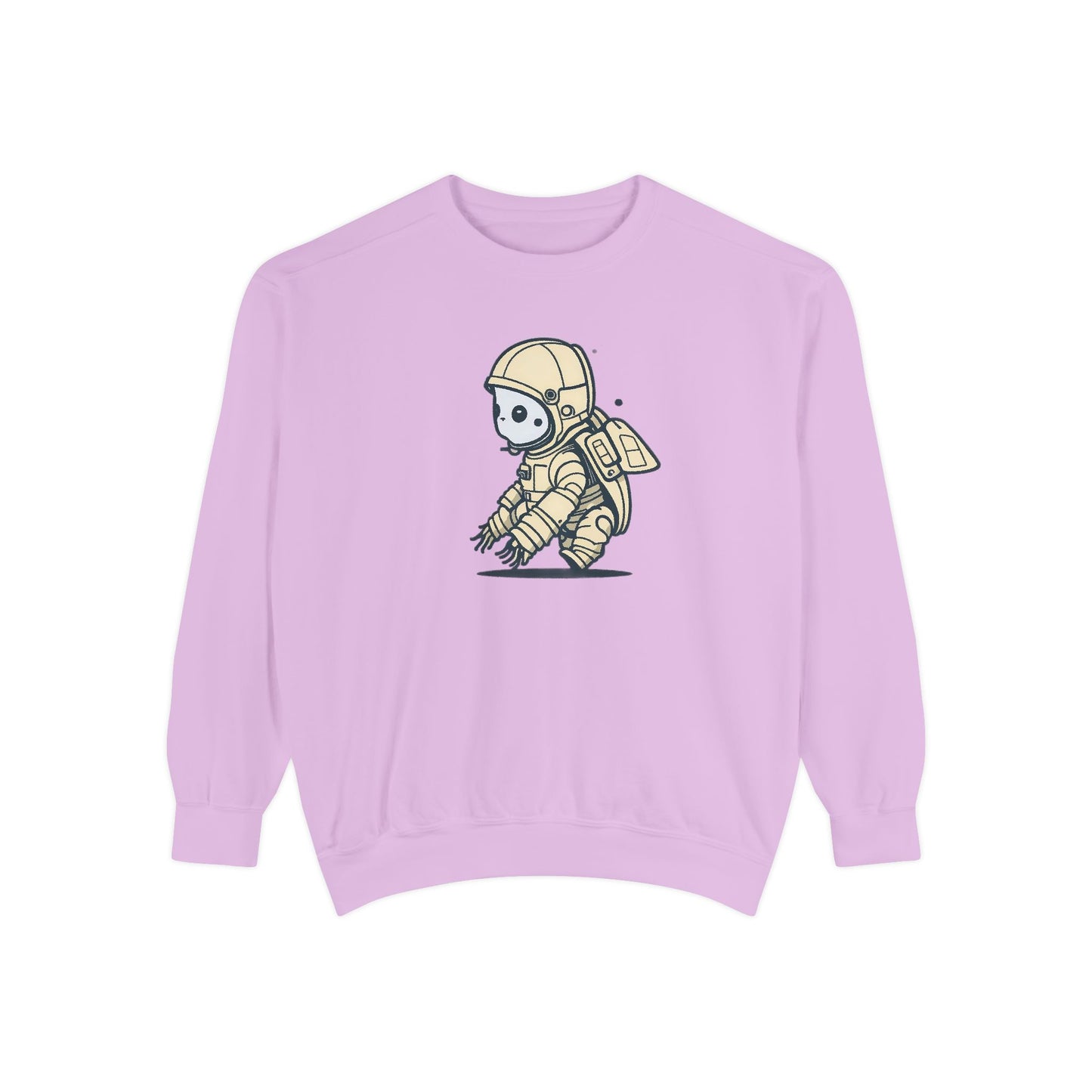 Galactic Guardian Turtle Unisex Garment-Dyed Sweatshirt