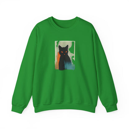 Grace in Purr Unisex Heavy Blend™ Crewneck Graphic Sweatshirt