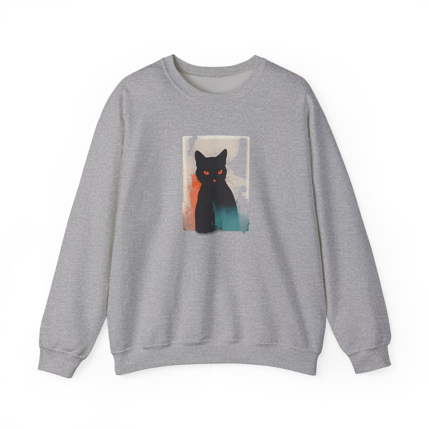 Grace in Purr Unisex Heavy Blend™ Crewneck Graphic Sweatshirt