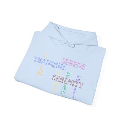 Tranquil graphic Unisex Heavy Blend Hooded Sweatshirt