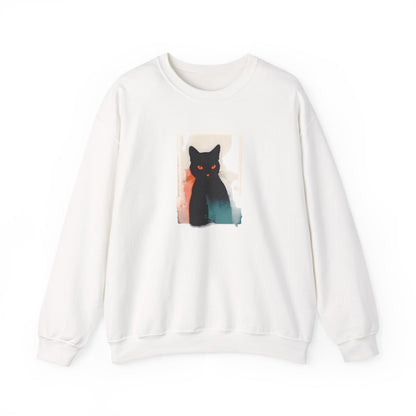 Grace in Purr Unisex Heavy Blend™ Crewneck Graphic Sweatshirt