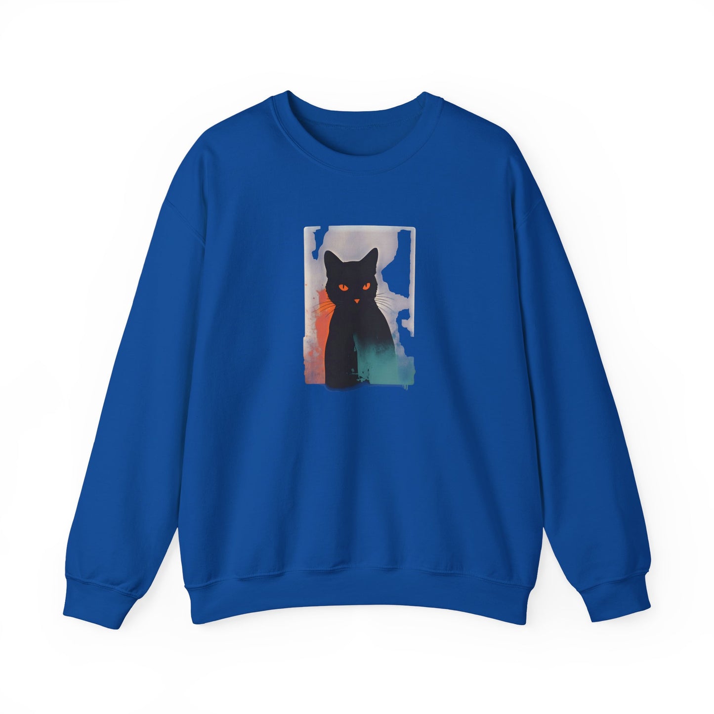 Grace in Purr Unisex Heavy Blend™ Crewneck Graphic Sweatshirt